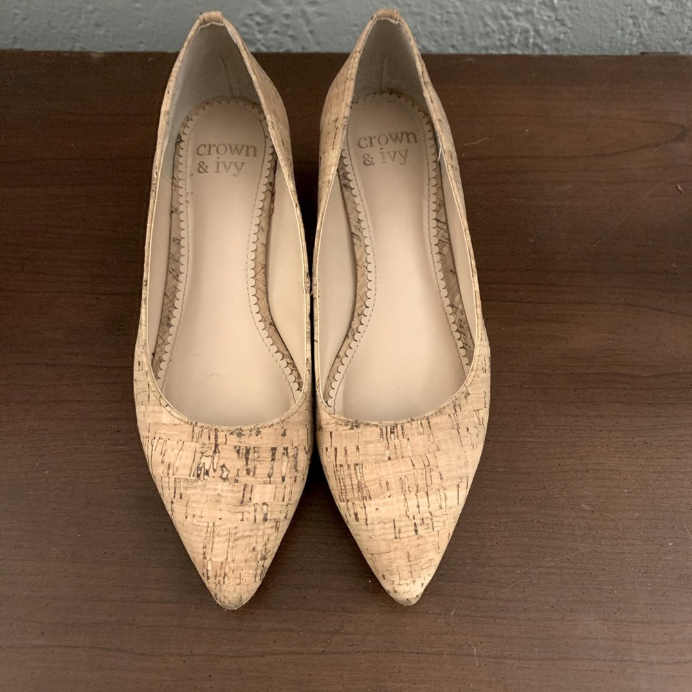 Crown and Ivy Cork Shoes